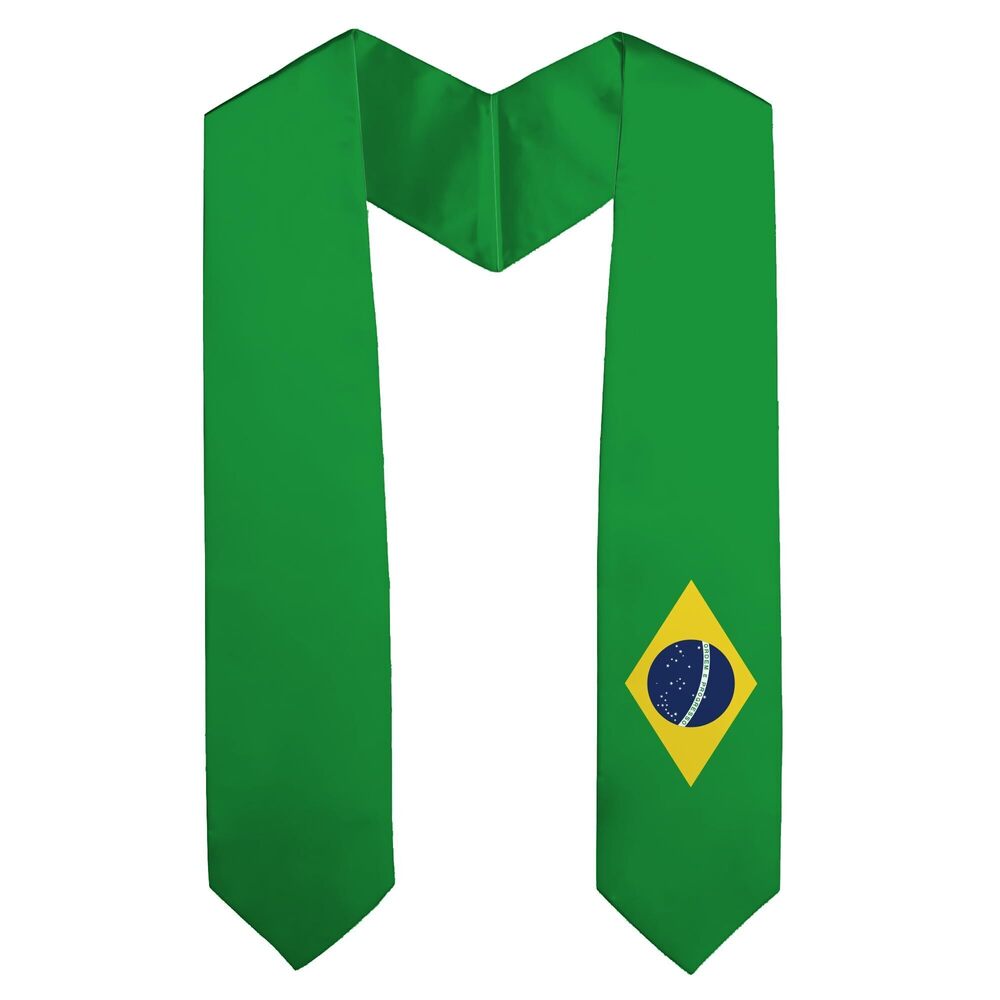 4276 National Graduation Stole Sash for Study Aboard Students Adult Unisex